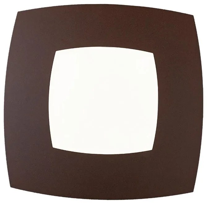 Plafoniera LED industriale Bice 32x4 cm, luce naturale NOVECENTO