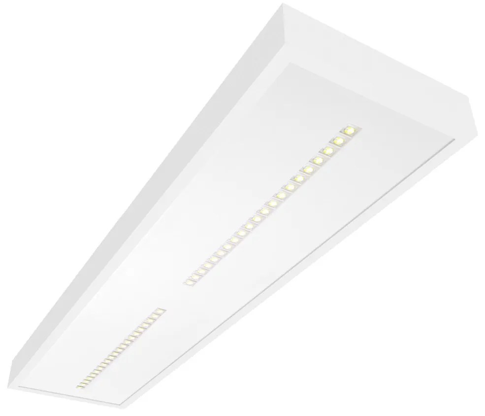 Plafoniera LED 120x30 28W 36W 42W CCT CRI92 con driver Philips Colore Bianco Variabile CCT
