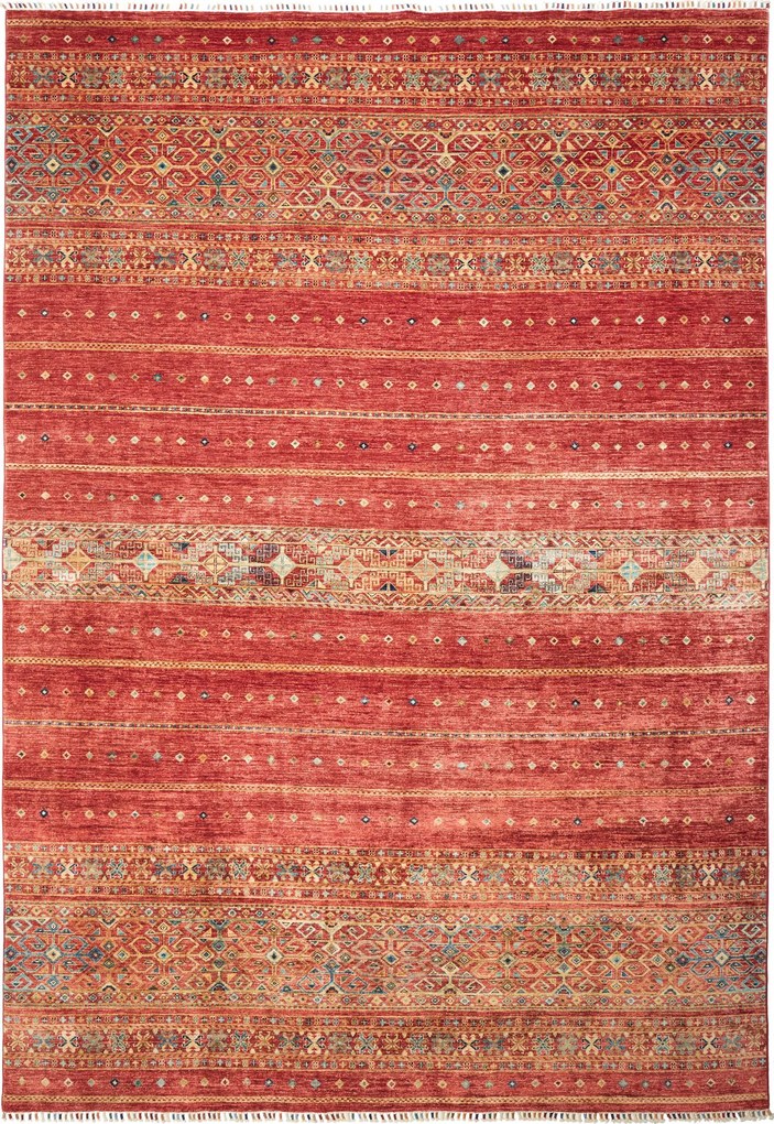 Samarkand Tappeto orientale 350 x 250 Rosso (Pakistan) Annodato A Mano