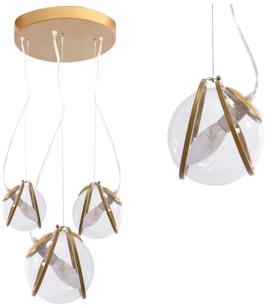 Lampada APP1091-3CP GOLD