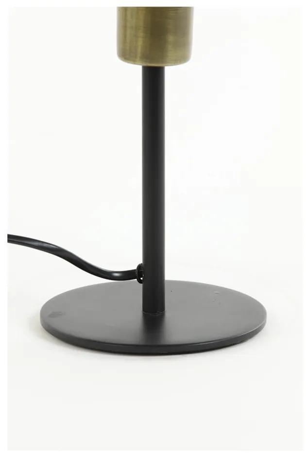 Lampada da tavolo in bronzo (altezza 33 cm) Klobu - Light &amp; Living
