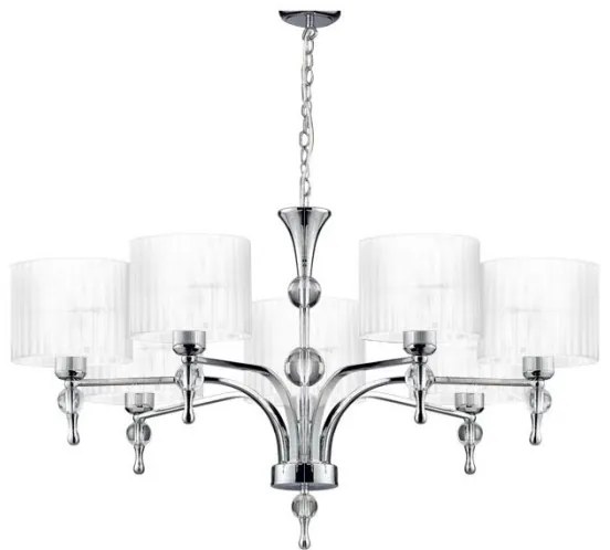 Azzardo - Paralume di ricambio per lampadario IMPRESS diametro 18 cm