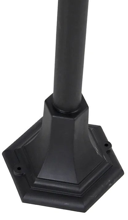 Lanterna classica nera 122 cm IP44 - Capital