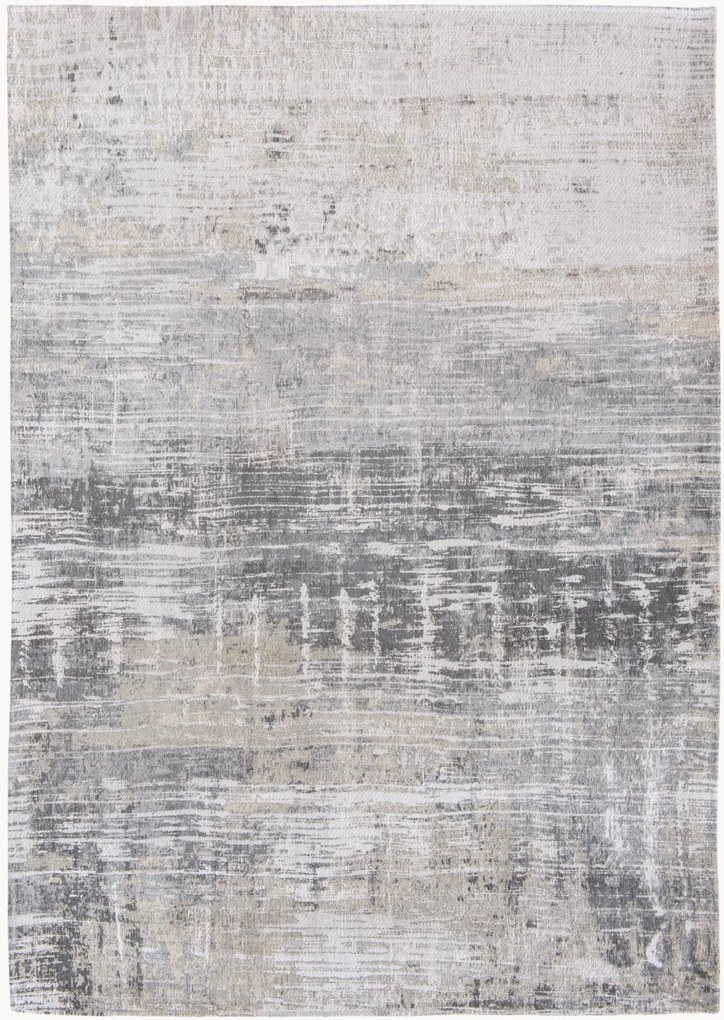 Tappeto jacquard lavabile da interno-esterno Streaks