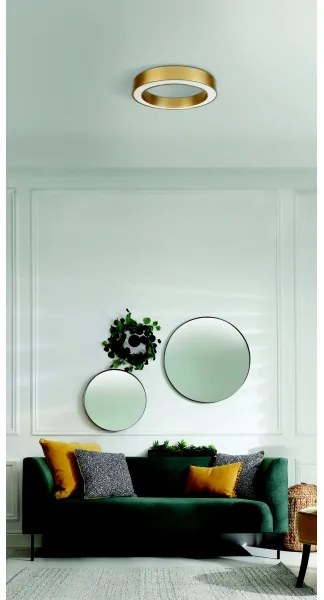 Azzardo AZ5030 - Plafoniera LED MARCO LED/30W/230V oro