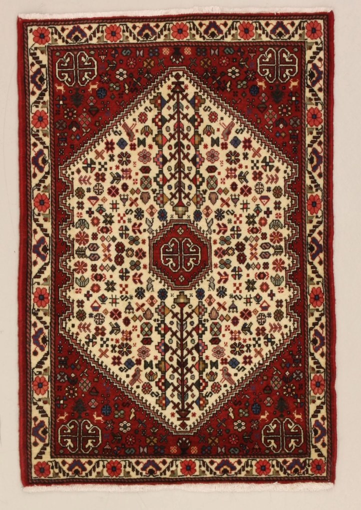Abadeh Tappeto 70x110 (Iran) Annodato A Mano