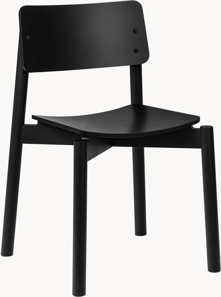 Sedia impilabile in legno Wem