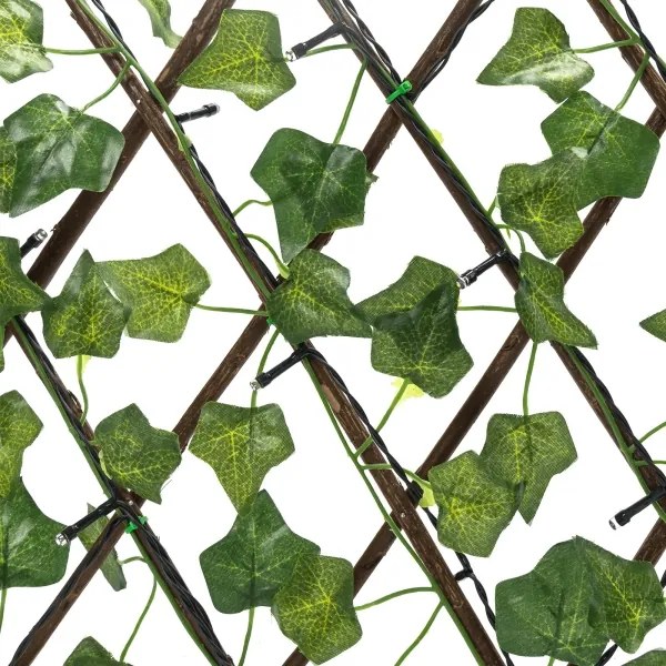 Aigostar - Catena solare LED 56xLED/2x0,4m IP65 bianco caldo ivy