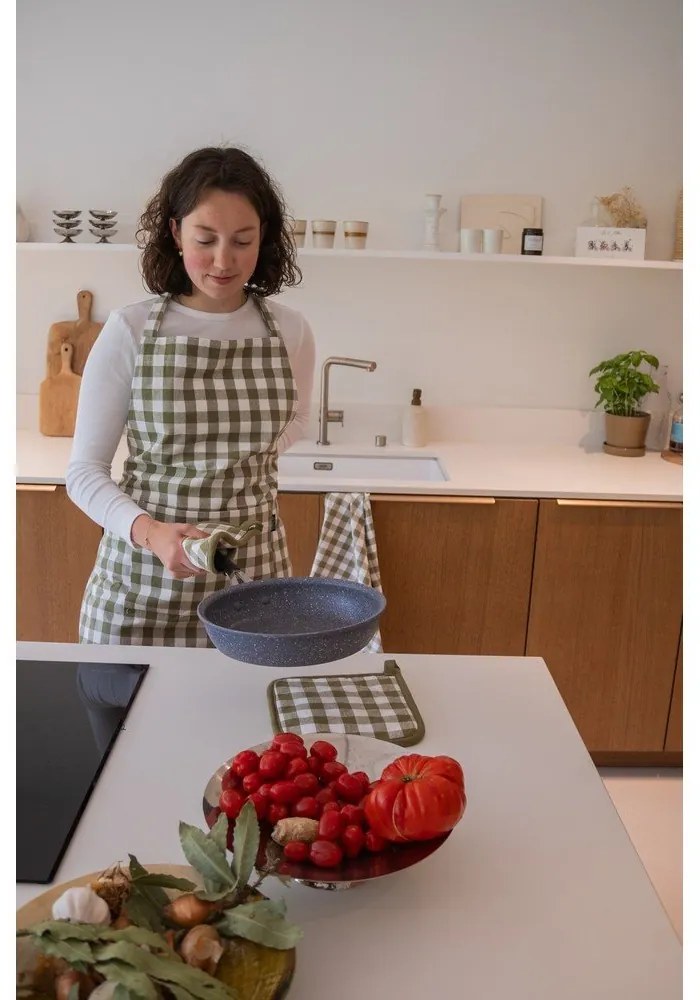 Presine in set in cotone 2 pz Gingham – Tiseco Home Studio