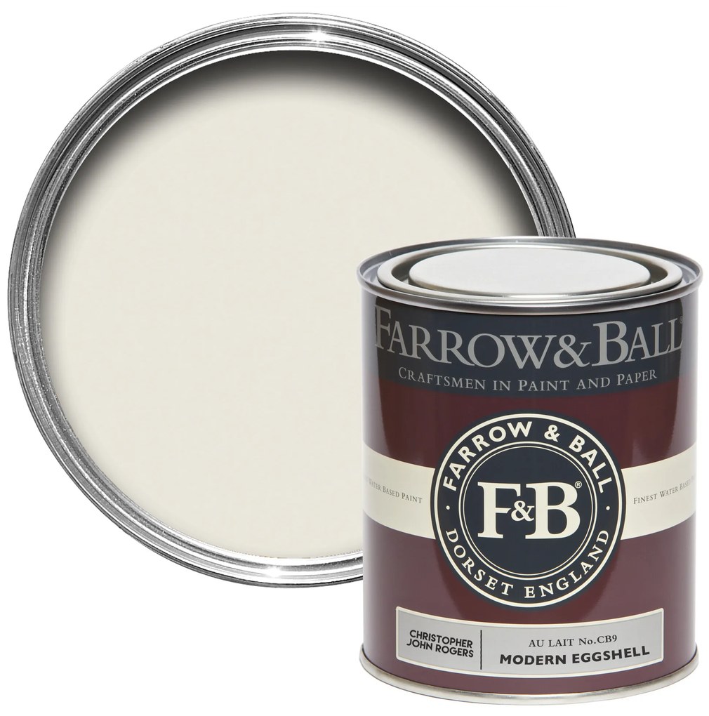Farrow & Ball Modern Eggshell - Au Lait CB9 - 0,75l