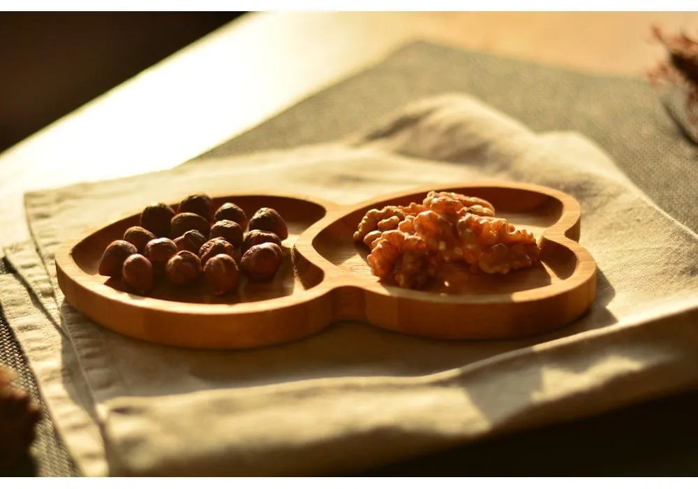 Vassoio in bambù 10x18 cm - Hermia