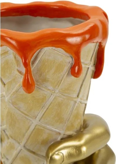 Cono Porta Fiori Cm 18X16X26