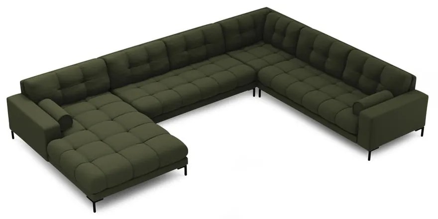 Divano angolare verde (angolo destro) Bali - Cosmopolitan Design