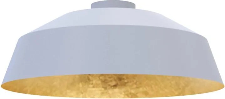 Plafoniera glamour Tokyo bianco, foglia oro ø 50 cm IP20, E27 LUMICOM