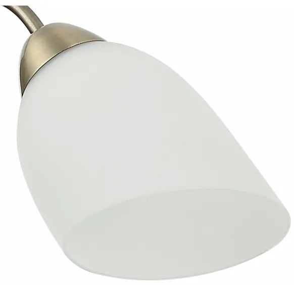 Lampadario a plafone DONNA 5xE27/60W/230V patina