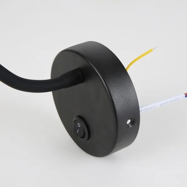 Brilagi - LED Lampada flessibile da muro MAYA LED/3W/230V 4000K nero/oro