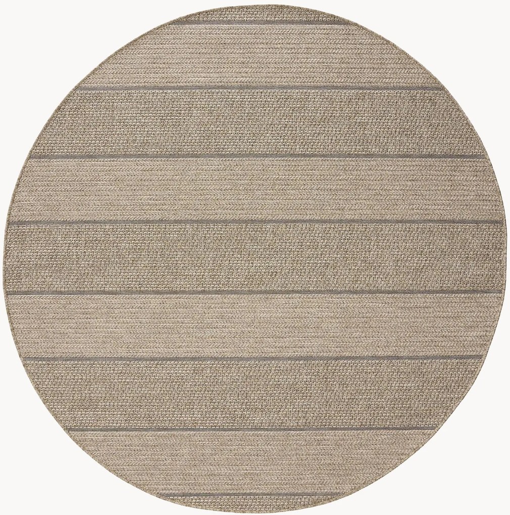 Tappeto rotondo da interno-esterno Naoto