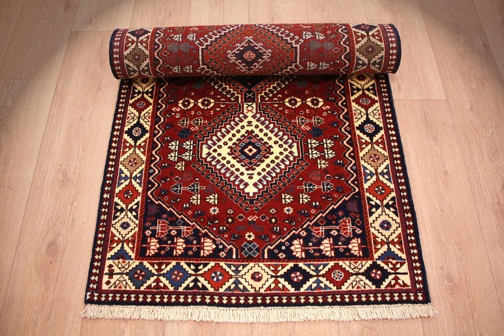 Yalameh Tappeto 80 x 200 (Iran) Annodato A Mano