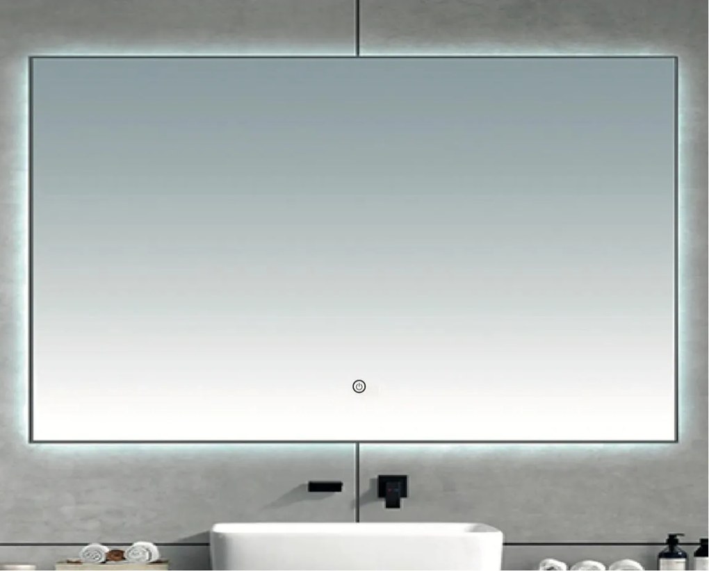 Brilagi -LED Specchio da bagno DESIO LED/30W/230V 60x90 cm IP44 CRI 90 dimmerabile + CCT