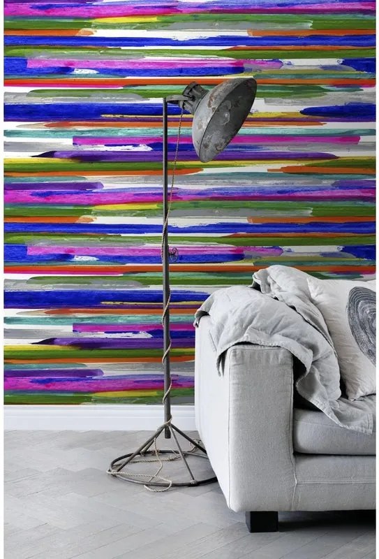 Fotomurale ESTA Pennellate, Multicolore 186X280 cm