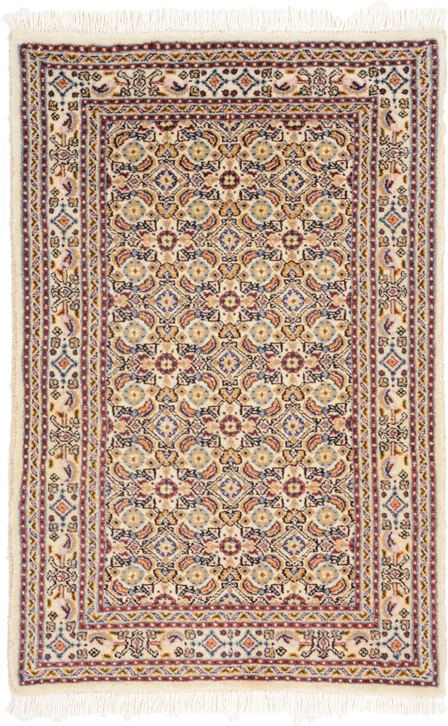 Moud Tappeto persiano 90 x 60 (Iran) Annodato A Mano