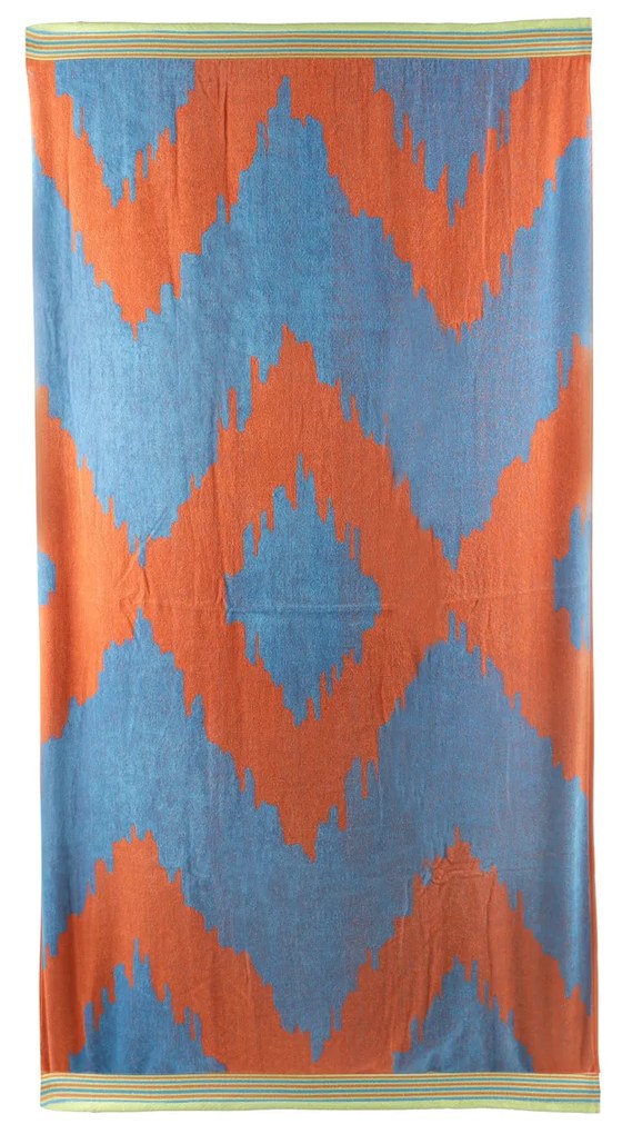 Telo mare Jaquard zig zag 90x165 cm
