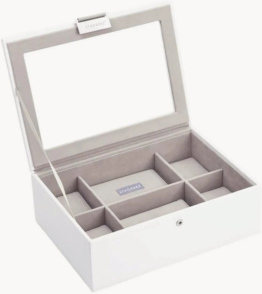Scatola porta orologi Classic White