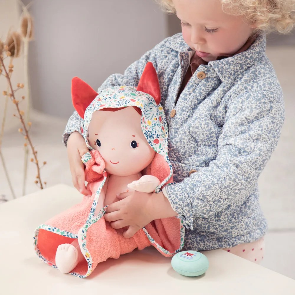 Lilliputiens - Set da bagno pupazzi con fiori