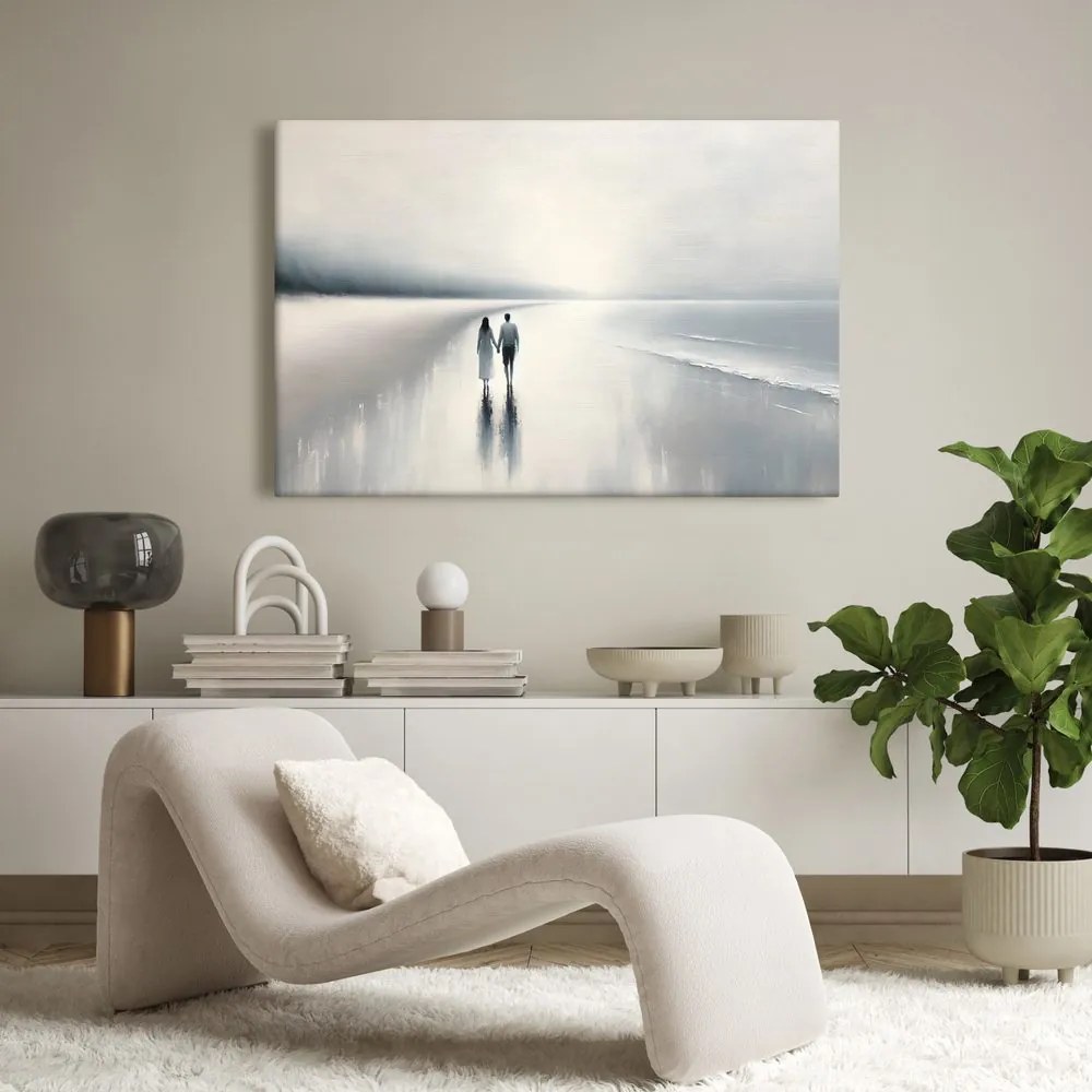 Quadro su tela – Passeggiata sul mare