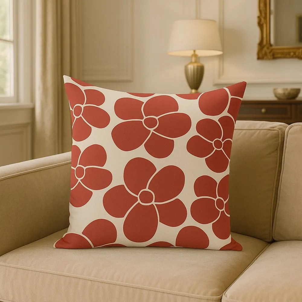 Federa decorativa 43x43 cm Red Meadow – Mila Home