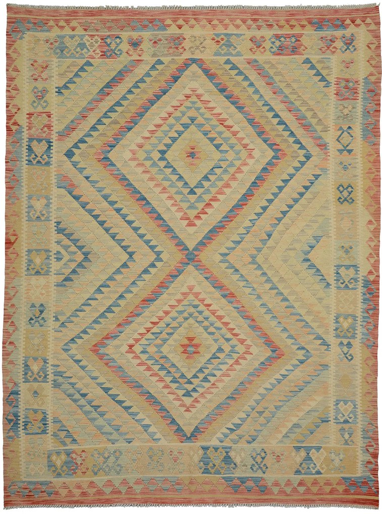 Kilim Tappeto 180 x 240 (Afghanistan) Tessuto A Mano