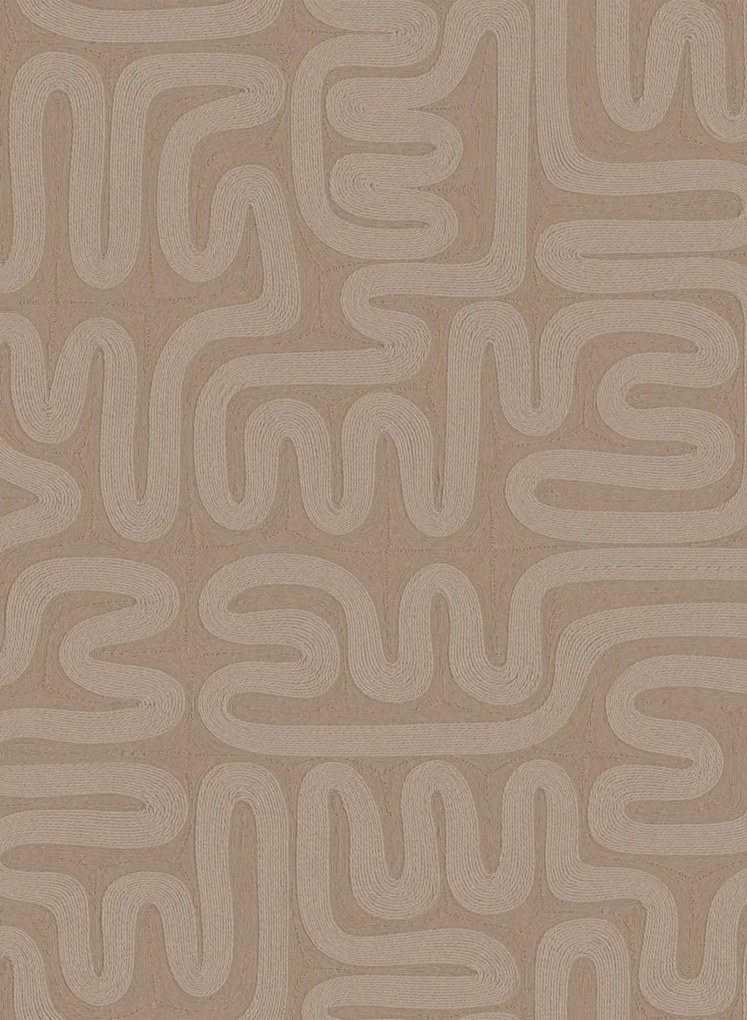 Arte Carta da parati Sarana - Taupe