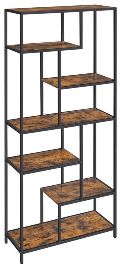 Libreria NAVARO marrone/nera