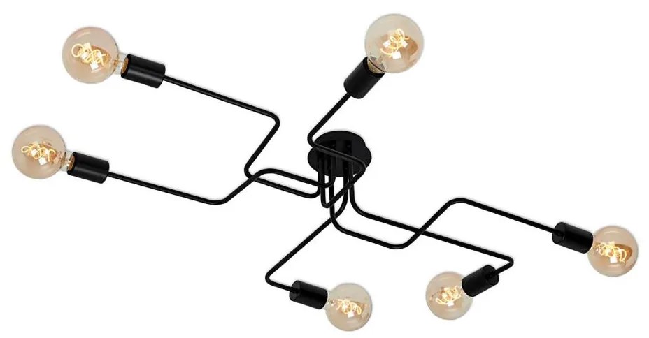 Briloner 2887-065 - Lampadario a plafone FARETTO 6xE27/60W/230V