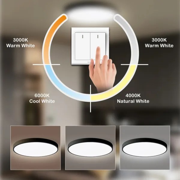 Brilagi - Plafoniera POOL LED/60W/230V 3000/4500/6000K 50 cm