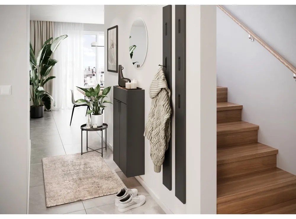 Armadietto color antracite 56x97x22 cm Ameca – Germania