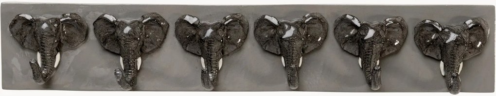 Appendiabiti da parete Elephant Head