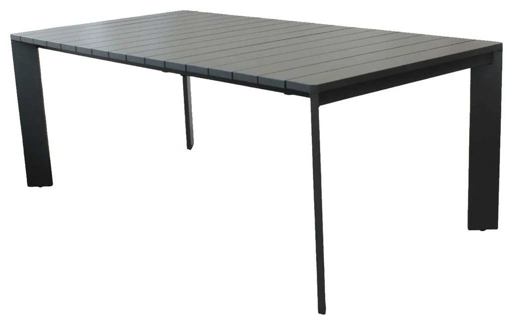 IMPACTO - tavolo allungabile in alluminio 150/200 bianco o antracite