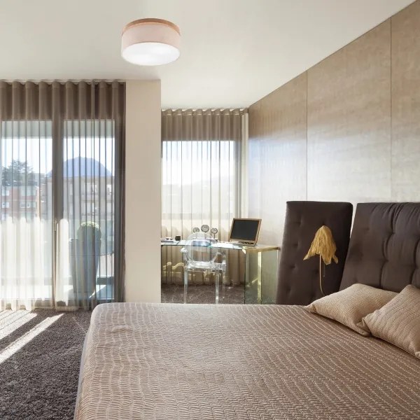 Brilagi - LED Plafoniera BELLADONNA 2xE27/15W/230V beige/quercia