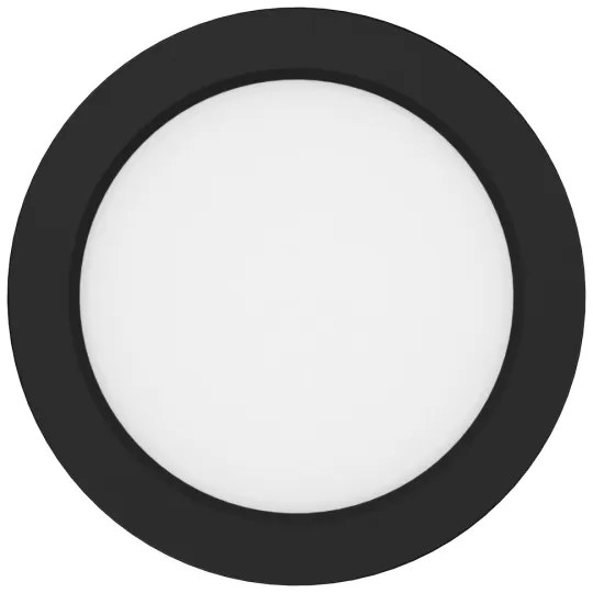 Plafoniera LED EVORA LED/6W/230V 3000/4000/6000K Ø 14 cm nera