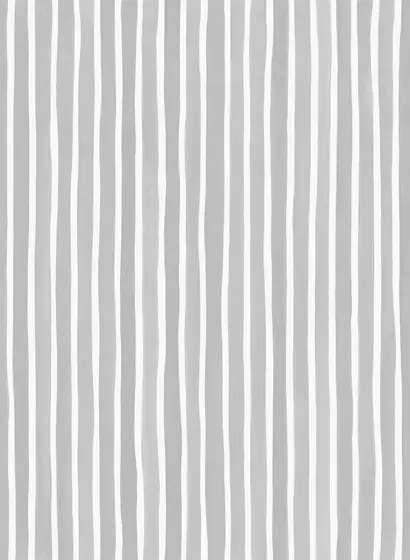Cole & Son Carta da parati Croquet Stripe - Soft Grey