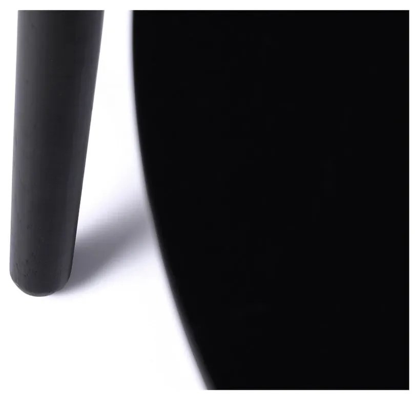 Tavolini rotondi neri in set di 2 pezzi ø 88 cm Adda - Unique Furniture