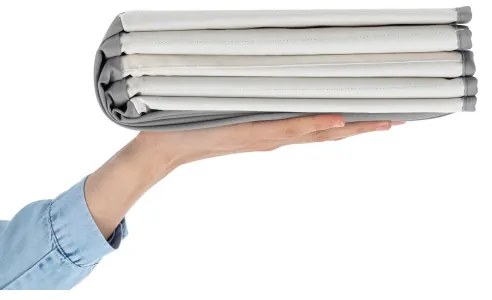 Piscina secca per bambini con palline pr. 80 cm bianco/grigio