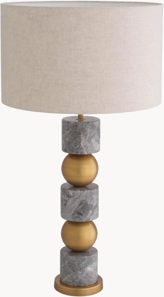 Lampada da tavolo in marmo Levy