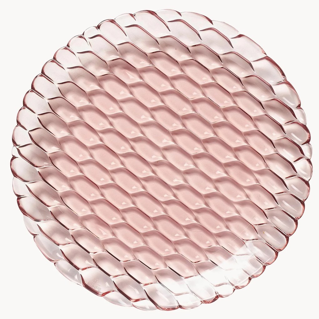 Piatti piani con motivo strutturato Jellies 4 pz