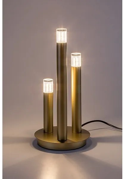 Rabalux 74366 - Lampada da tavolo RAMIRA 3xG9/5W/230V oro