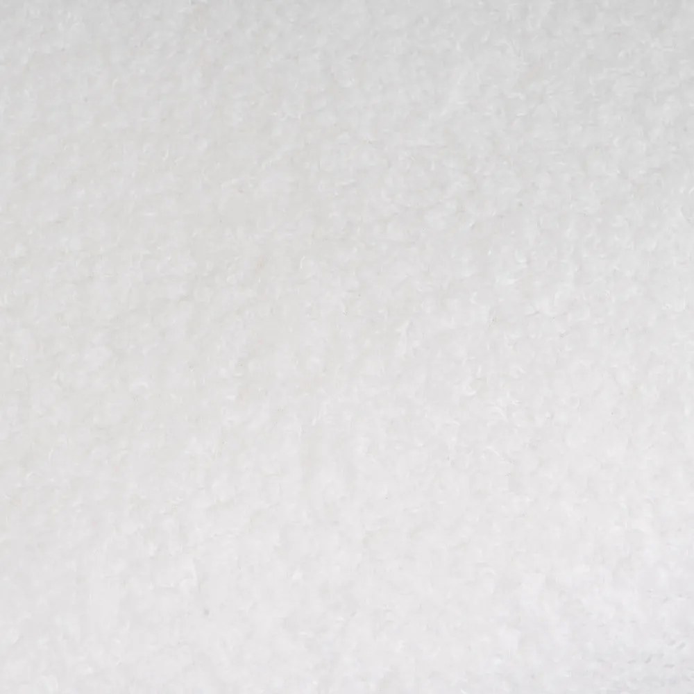 Coperta bianca in sherpa 130x160 cm Sherpa Bouclé – Casa Selección