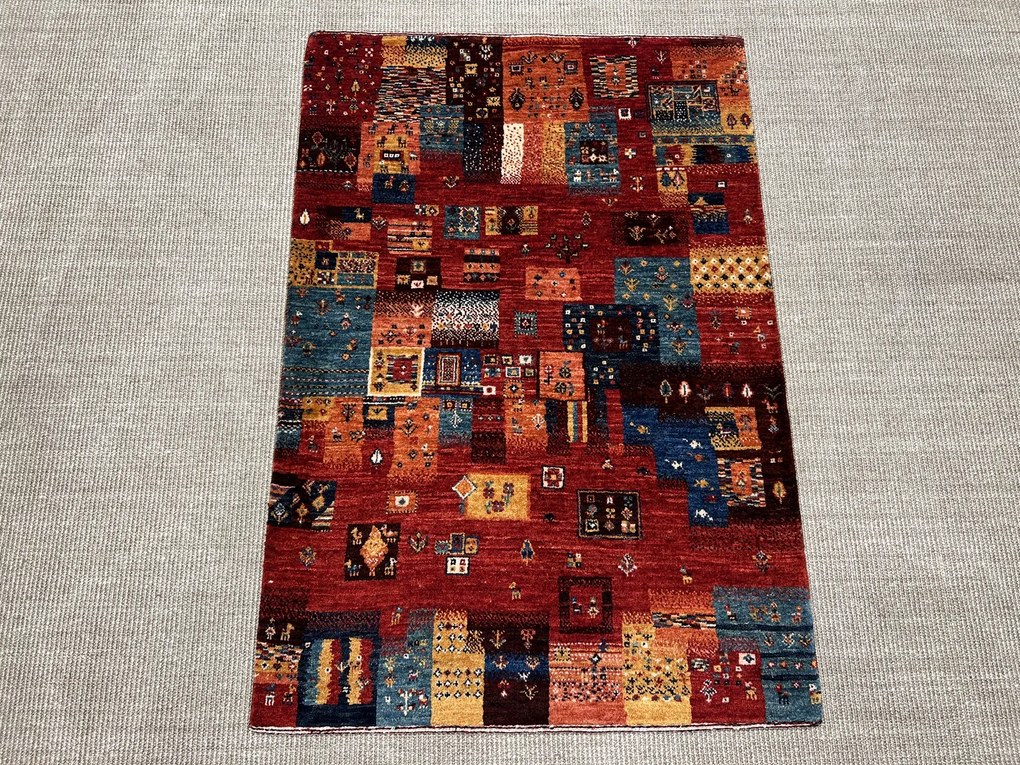 Loribaft Tappeto persiano 90x130 (Iran) Annodato A Mano