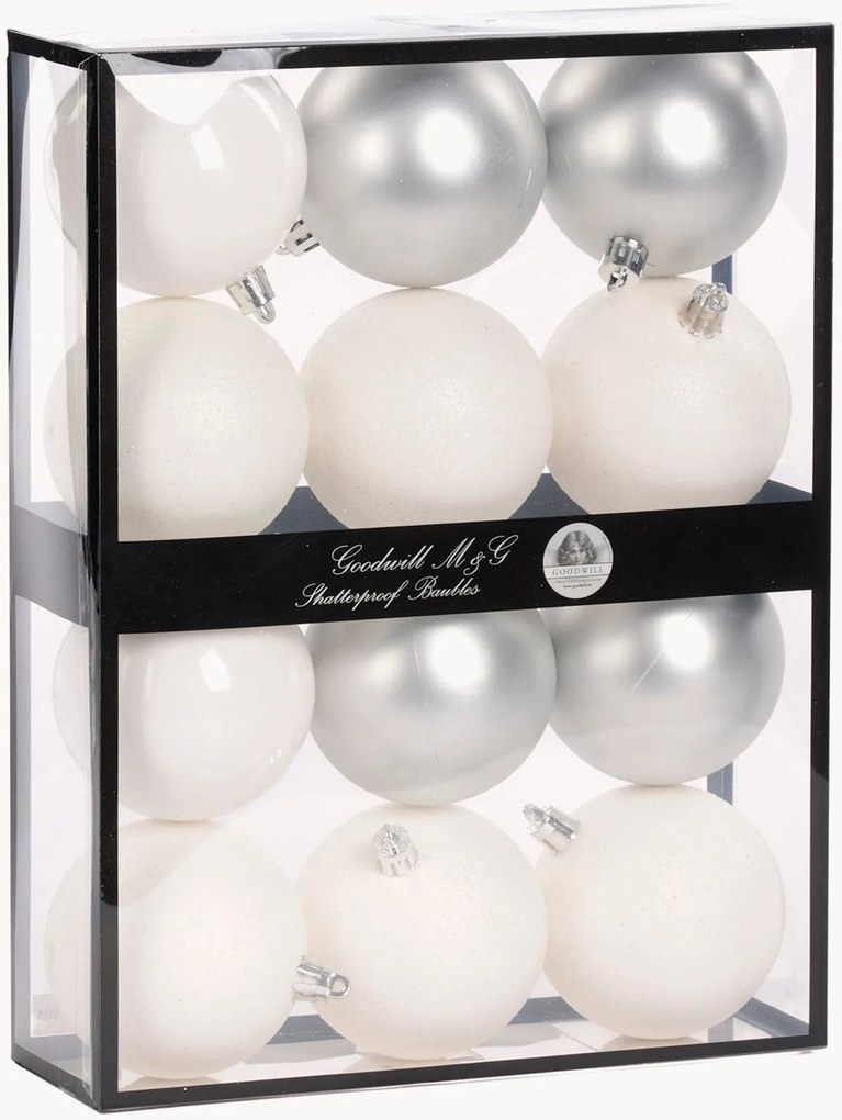 Set di 12 palline di Natale Glim