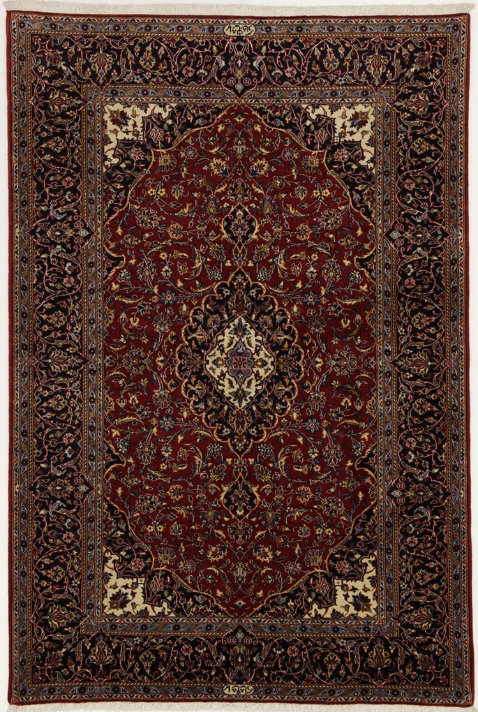 Kashan Tappeto persiano 150 x 220 (Iran) Annodato A Mano
